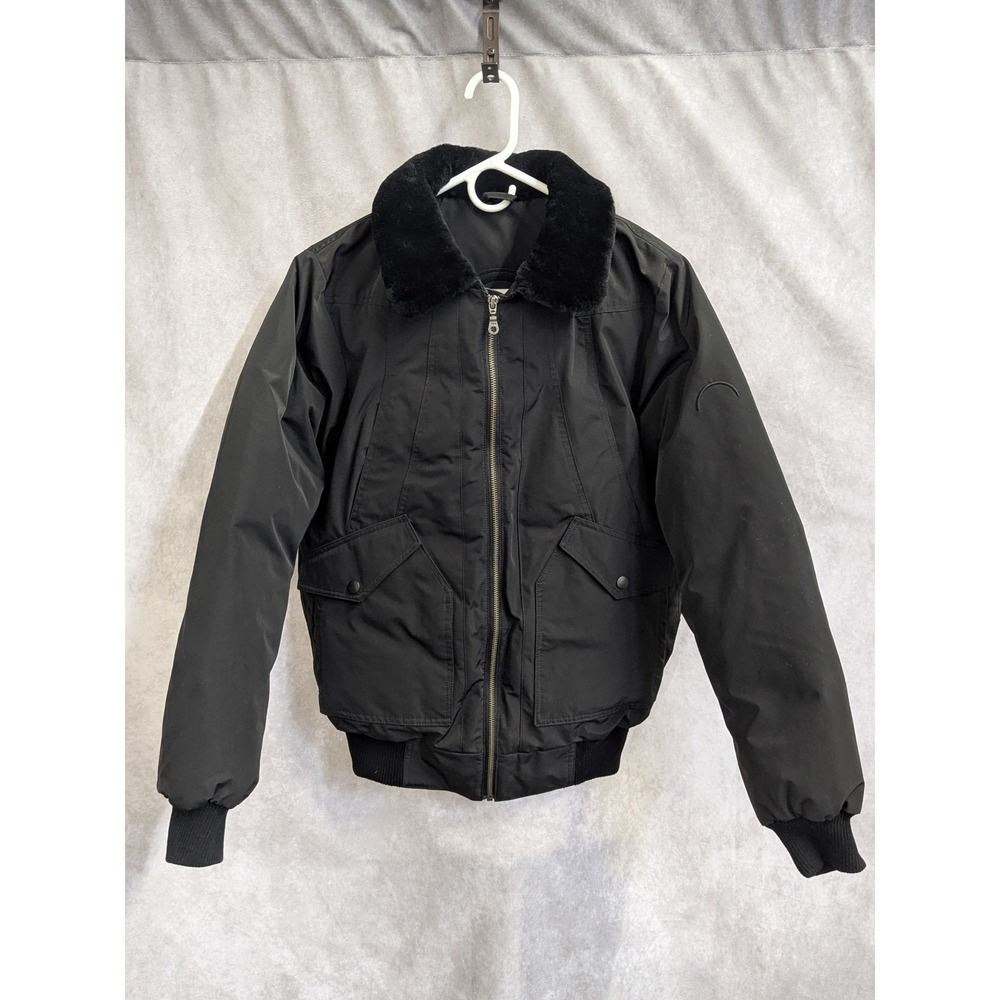 CMFR Men Oxton Bomber Down Jacket‎ Black size Small Made in Canada